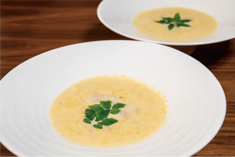 カボチャのポタージュの写真